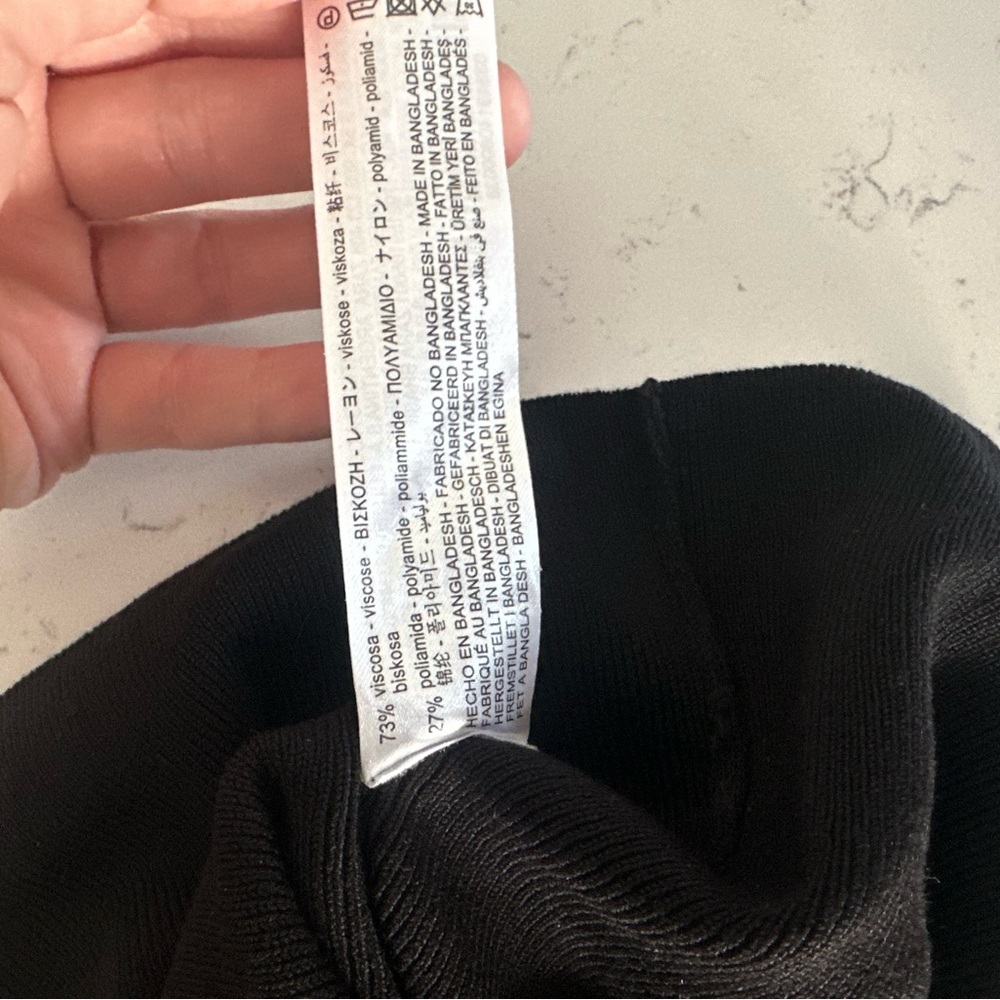 Zara‎ one shoulder long sleeve